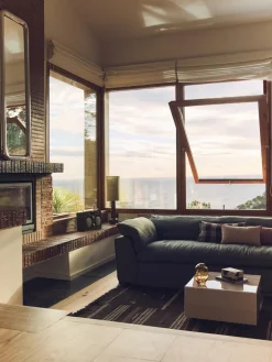 Alfombra de lana Striped