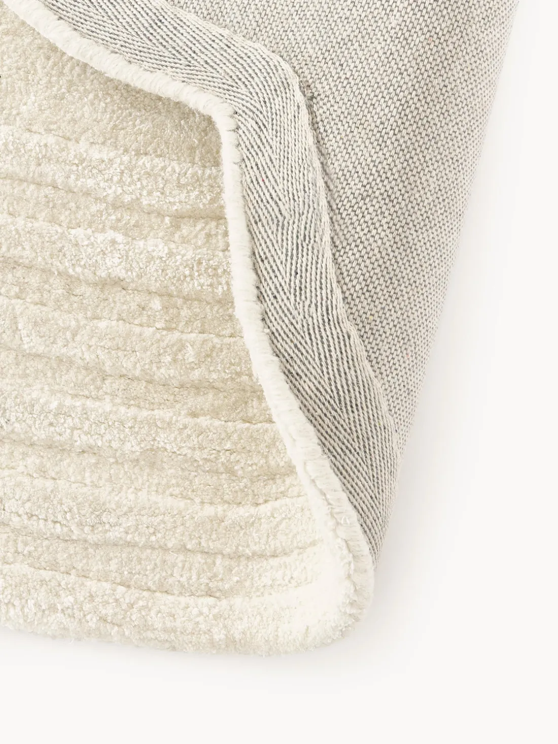 Alfombra de lana texturizada Koli