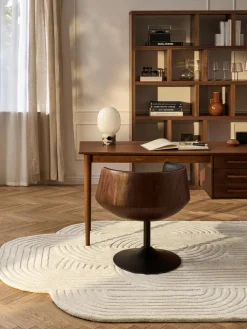 Alfombra de lana texturizada Koli