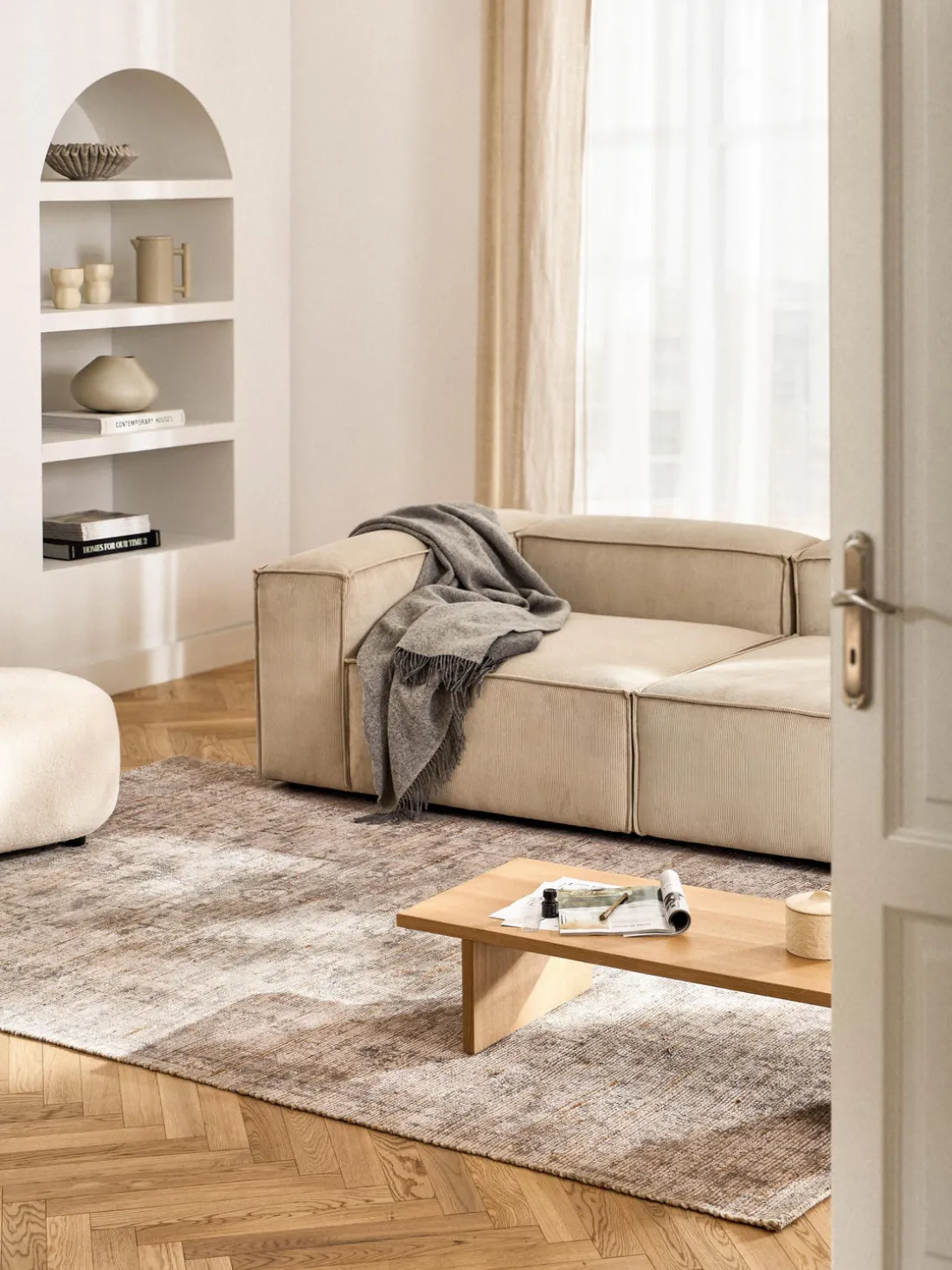 Alfombra de pelo corto Alisha