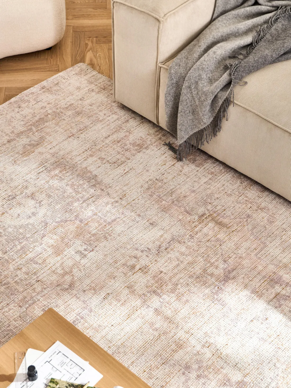 Alfombra de pelo corto Alisha