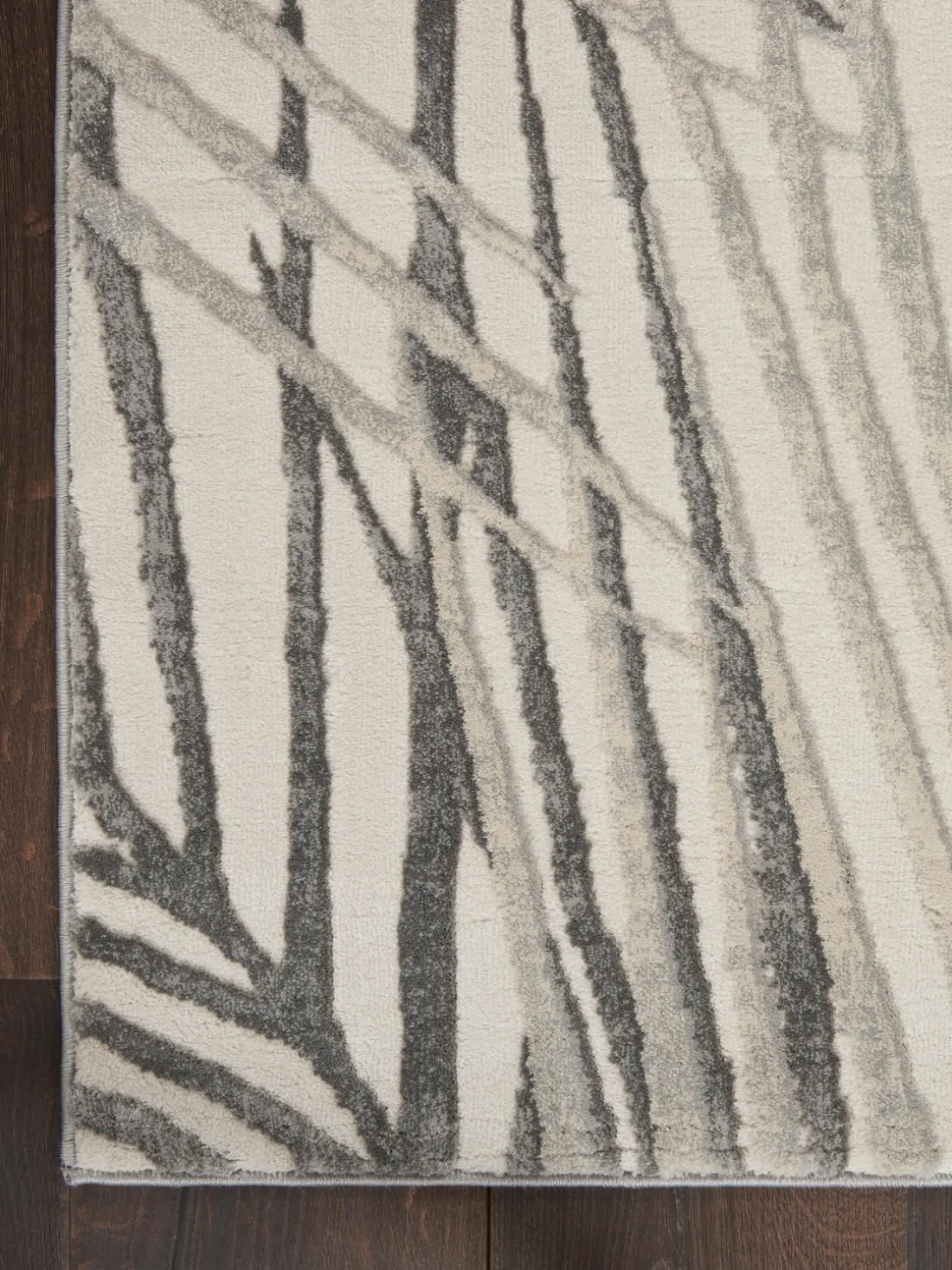 Alfombra de pelo corto con relieves Rustic Texture