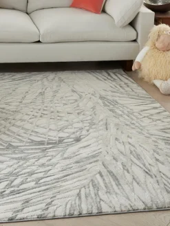 Alfombra de pelo corto con relieves Rustic Texture