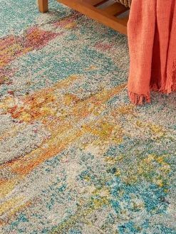 Alfombra de pelo corto de diseño Celestial