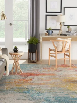 Alfombra de pelo corto de diseño Celestial