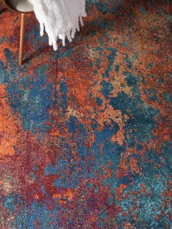 Alfombra de pelo corto de diseño Celestial