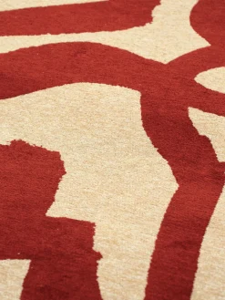 Alfombra de pelo corto Ribbon