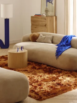 Alfombra de pelo largo brillante Jimmy