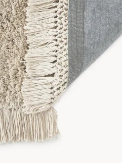 Alfombra de pelo largo con flecos Dreamy