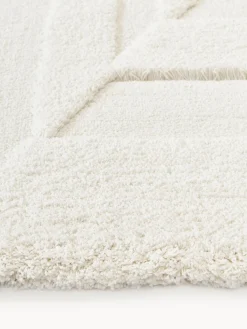 Alfombra de pelo largo texturizada Zion