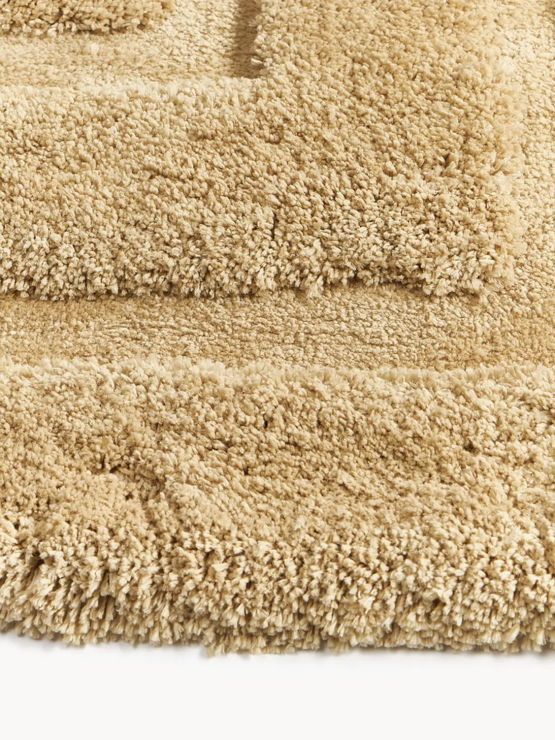 Alfombra de pelo largo texturizada Genève