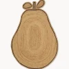 Alfombra de yute artesanal Pear