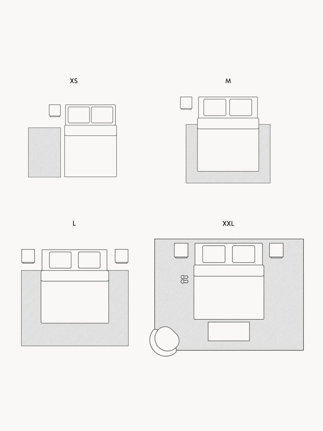 Alfombra de yute artesanal Pear