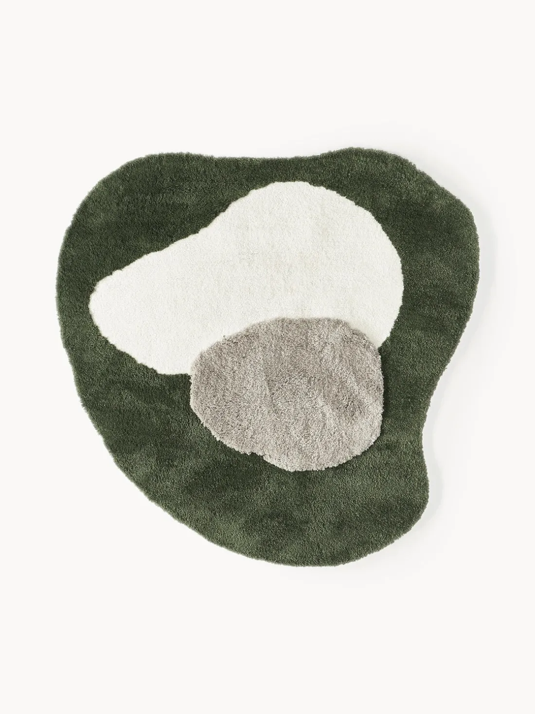 Alfombra en forma orgánica Rylee