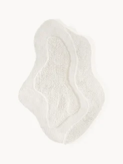 Alfombra esponjosa con forma orgánica Kyla