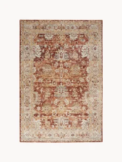 Alfombra estampada de pelo corto Sahar