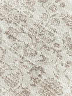 Alfombra exterior artesanal con estampado vintage Tiara