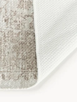 Alfombra exterior artesanal con estampado vintage Tiara