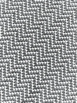 Alfombra exterior reversible en zigzag Cort