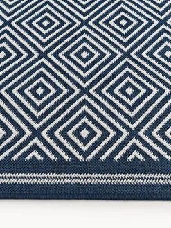 Alfombra exterior reversible en rombos Reddy