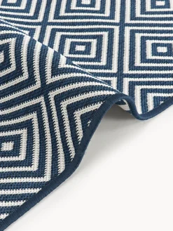 Alfombra exterior reversible en rombos Reddy