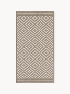 Alfombra exterior reversible en rombos Reddy