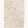 Alfombra infantil artesanal lavable con efecto relieve Clouds