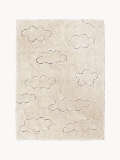 Alfombra infantil artesanal lavable con efecto relieve Clouds