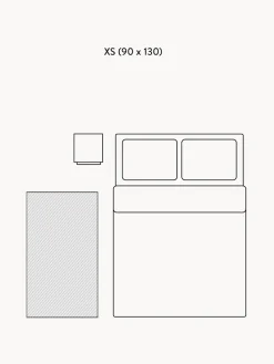 Alfombra infantil artesanal lavable con efecto relieve Clouds