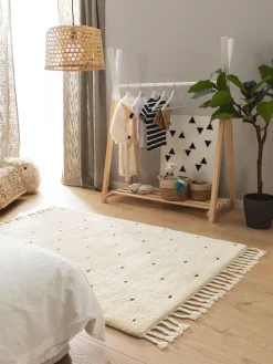 Alfombra infantil artesanal de lana Theo