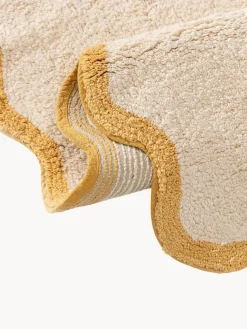 Alfombra infantil artesanal de algodón Lia, lavable