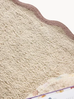 Alfombra infantil artesanal de algodón Lia, lavable