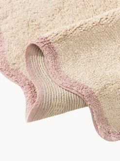 Alfombra infantil artesanal de algodón Lia, lavable