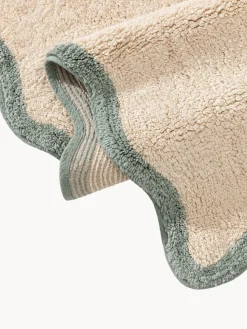 Alfombra infantil artesanal de algodón Lia, lavable