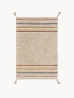 Alfombra infantil artesanal de algodón Lia