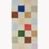 Alfombra infantil artesanal Chess, lavable