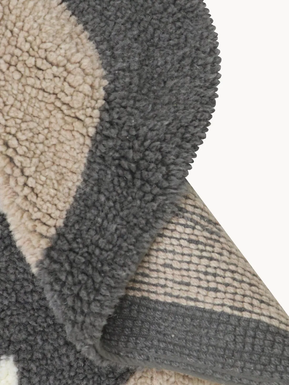 Alfombra infantil de lana artesanal BatBoy, lavable