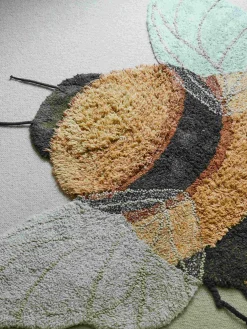 Alfombra infantil lavable Bee