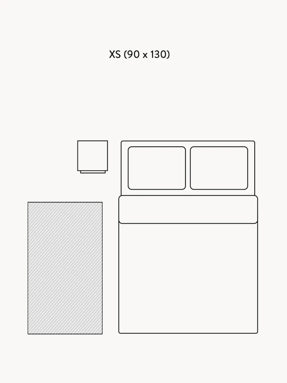 Alfombra infantil texturizada con borlas Momo