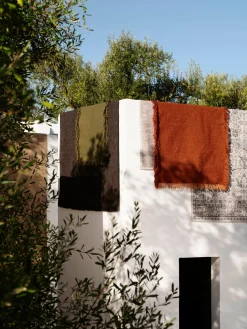 Alfombra interior/exterior artesanal Sumit