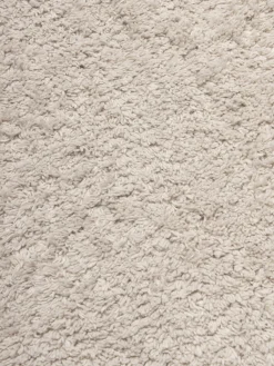 Alfombra redonda artesanal de algodón Daya