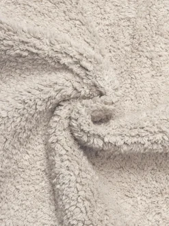 Alfombra redonda artesanal de algodón Daya