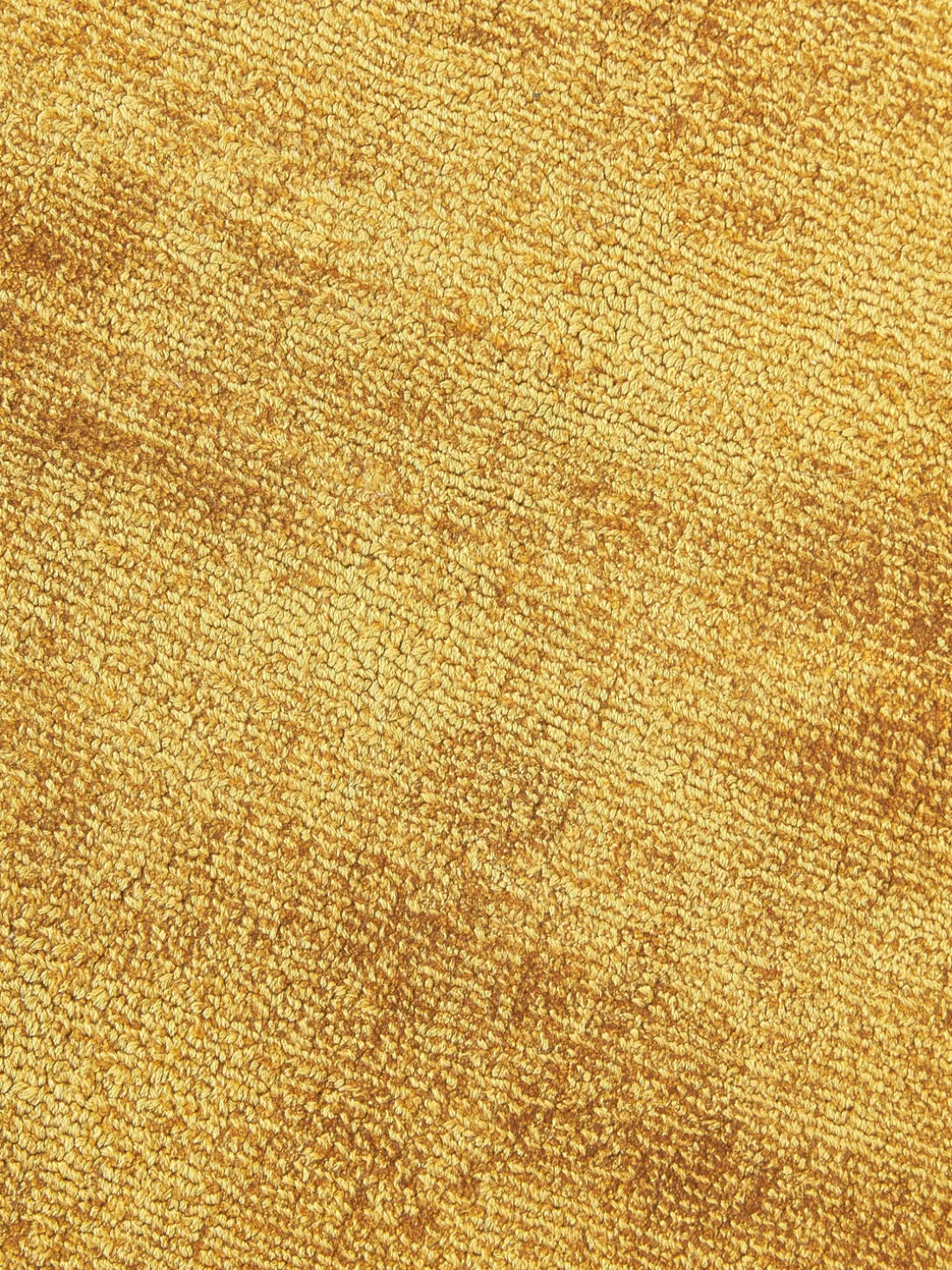 Alfombra redonda artesanal de viscosa Jane