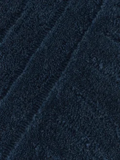 Alfombra redonda artesanal de lana Mason