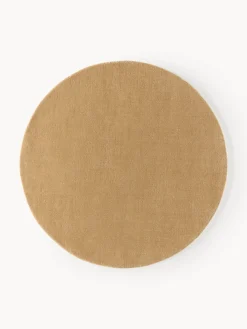 Alfombra redonda artesanal de lana Zayne