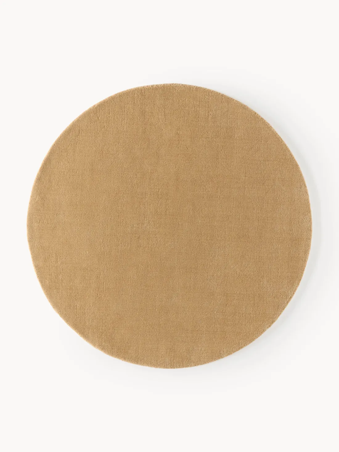Alfombra redonda artesanal de lana Zayne