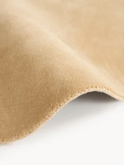 Alfombra redonda artesanal de lana Zayne