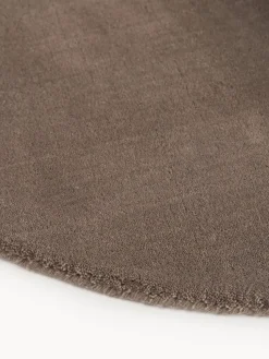 Alfombra redonda artesanal de lana Zayne