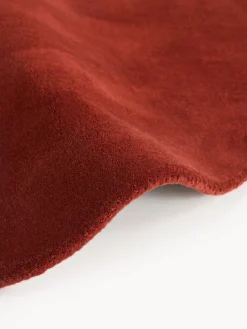 Alfombra redonda artesanal de lana Zayne