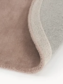 Alfombra redonda artesanal de lana Zayne